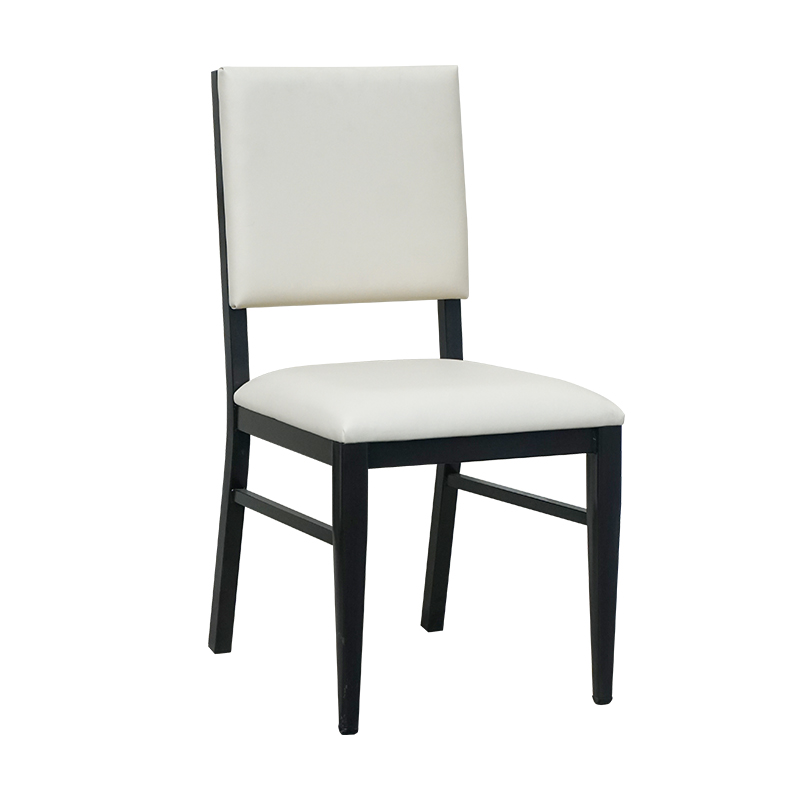 Selead Metal Frame PU Back and Seat Hotel Restaurant Dining Chair